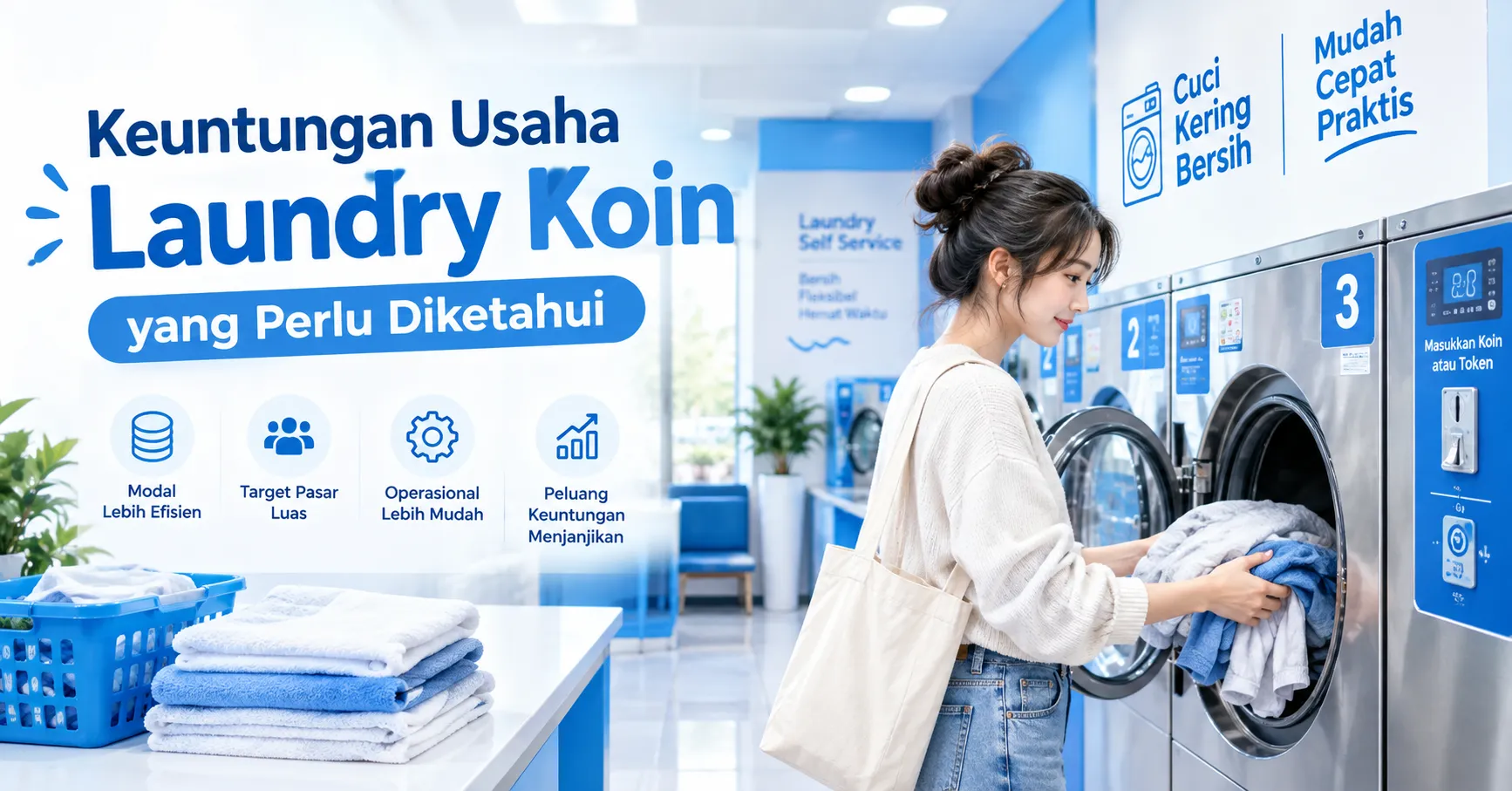 Keuntungan Usaha Laundry Koin yang Perlu Diketahui